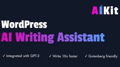 AIKit Nulled WordPress AI Writing Assistant Using GPT-3 Free Download