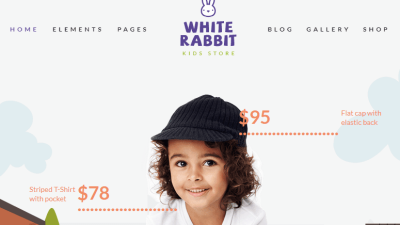 White Rabbit v1.3.8.1 Kids Toys & Children Clothing Store