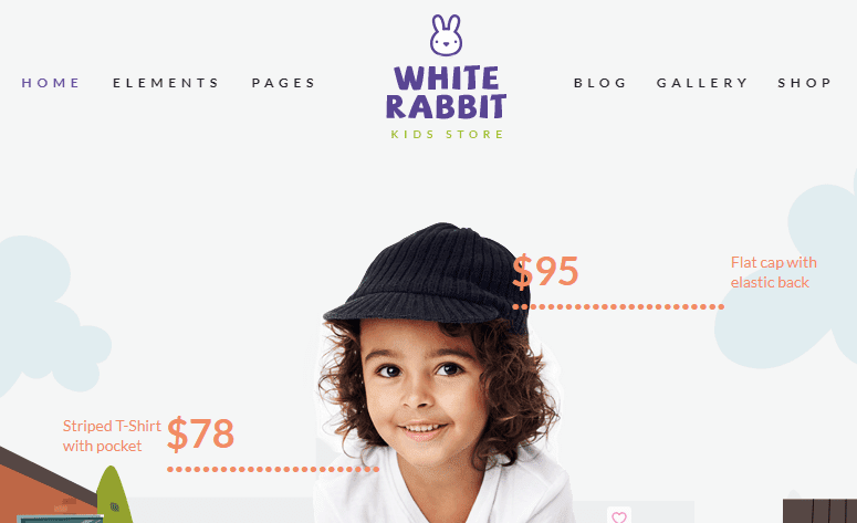 White Rabbit v1.3.8.1 Kids Toys & Children Clothing Store