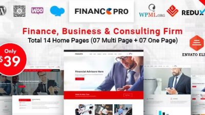 [Fixed*] Finance Pro v1.8.8 – Business & Consulting WordPress Theme