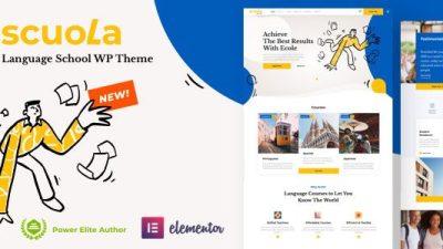 Scuola v8.5 Language School WordPress Elementor [Activated]