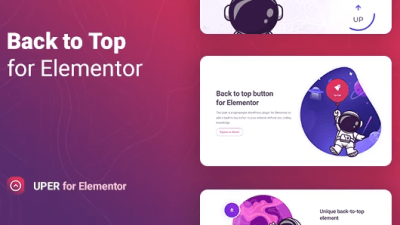 Uper Nulled Back to Top Button for Elementor Free Download