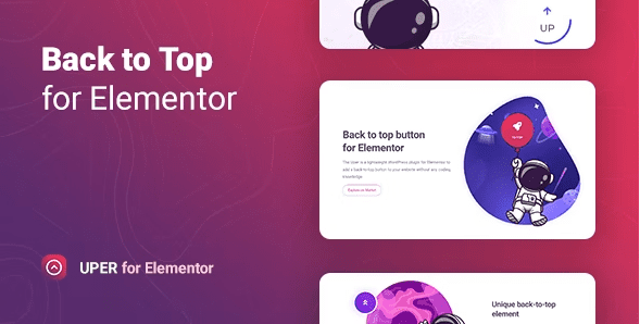 Uper Nulled Back to Top Button for Elementor Free Download
