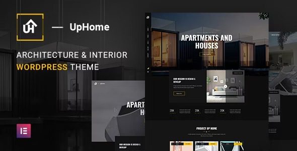 UpHome v4.0.1 – Modern Architecture WordPress Theme