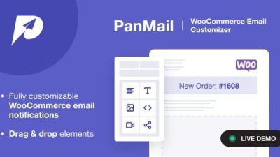 PanMail v1.1.0 – WooCommerce Email Customizer 