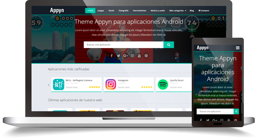 Appyn v2.0.11 – Themespixel WordPress Theme