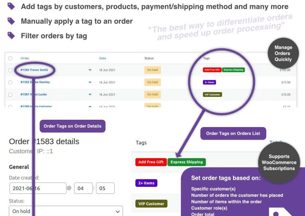 WooCommerce Order Tags v2.0.1