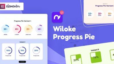 Wiloke Progress Pie for Elementor Nulled Free Download