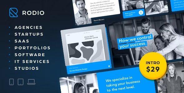 Rodio Nulled Creative Multipurpose WordPress Theme Free Download