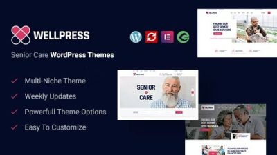 WellPress Nulled Senior Care WordPress Theme Free Download