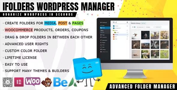 iFolders v.1.2.7 – Ultimate WordPress & Woo Folder Manager