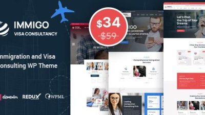 Immigo v.1.3 – immigration and Visa Consulting WordPress Theme