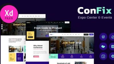 ConFix v1.0.5 Expo & Events WordPress Theme