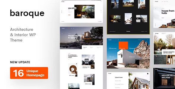 Baroque v1.3.5 – Architecture & Interior WordPress Theme