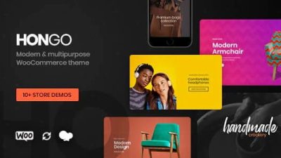 Hongo-Modern-Multipurpose-WooCommerce-WordPress-Theme-Nulled-Download