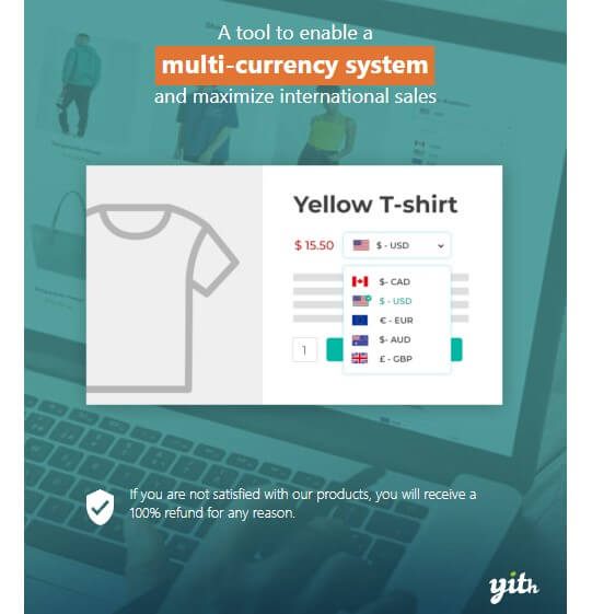 v1.13.0 YITH Multi Currency Switcher for WooCommerce [Original Version Number**]
