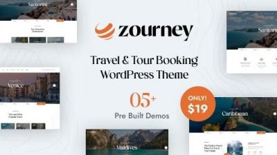 Zourney v1.2.0 Travel Tour Booking WordPress Theme