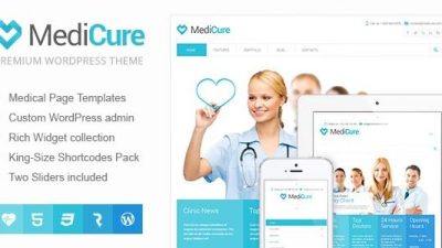 MediCure v1.1.3 – Health & Medical WordPress Theme