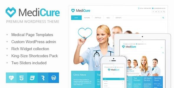 MediCure v1.1.3 – Health & Medical WordPress Theme