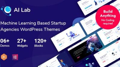 AI Lab Nulled Machine Learning WordPress Theme Free Download