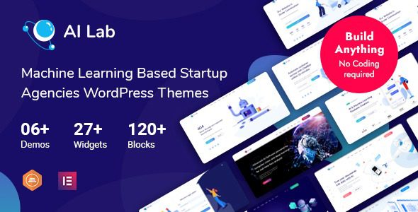 AI Lab Nulled Machine Learning WordPress Theme Free Download
