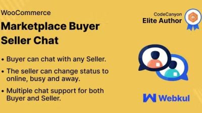 WordPress WooCommerce Marketplace Buyer Seller Chat Plugin Free Download Nulled