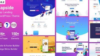 Aapside v3.1.0 – App Landing WordPress Theme