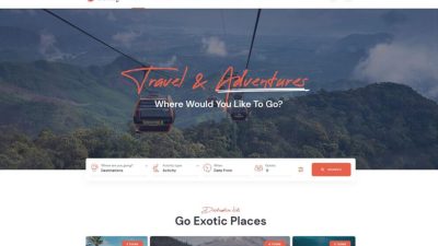 Tevily v1.1.4 – Travel & Tour Booking WordPress Theme