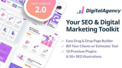 SEOWP SEO & Digital Marketing WordPress Theme nulled Download