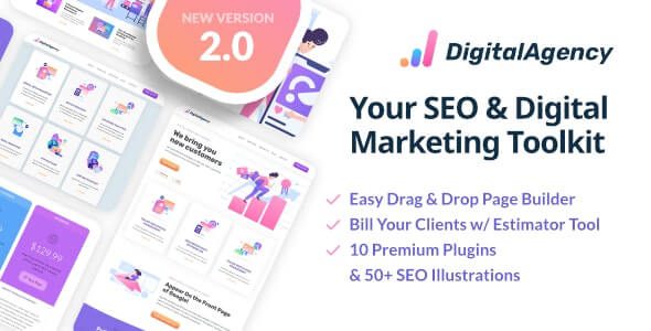 SEOWP SEO & Digital Marketing WordPress Theme nulled Download