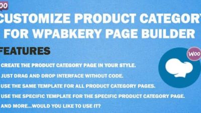 Customize Product Category for WPBakery Page Builder v4.2.2