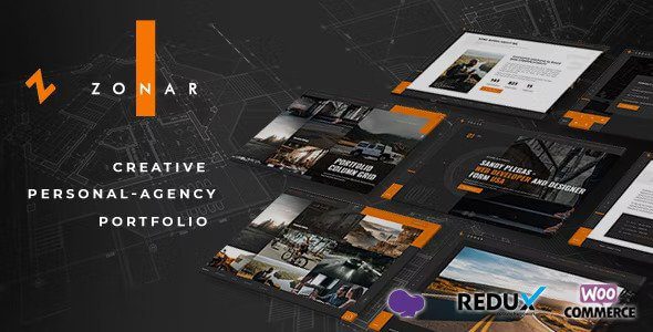 Zonar – Personal Portfolio WordPress Theme v3.8 [Activated]