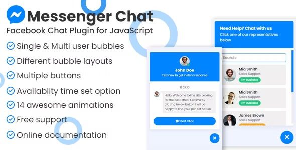 Messenger Chat Support Nulled Free Download