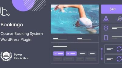 Bookingo Nulled Course Booking System for WordPress Free Download