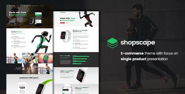 Shopscape Nulled Single Product Presentation Free Download