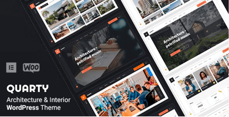 Quarty v1.3.2 – Architecture WordPress Theme
