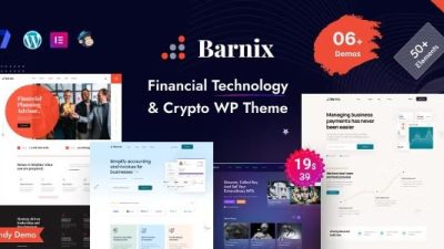 Barnix Nulled Finance Consulting Free Download