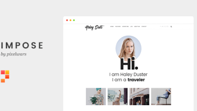 Impose Blog v1.1.9 – A WordPress Blog Theme For Bloggers