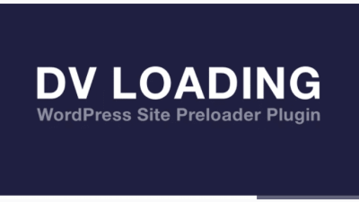 DV Loading v2.1 – WordPress Site Preloader Plugin