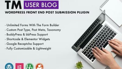 TM User Blog v.1.3 – WordPress Front End Post Submission Plugin