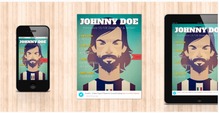 BookCard WP v4.9.6 – 3D Folded vCard WordPress Theme