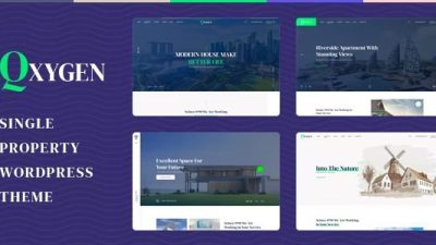 Qxygen Nulled Single Property WordPress Theme Free Download