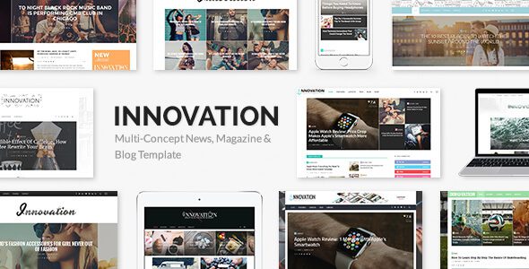 INNOVATION Multi-Concept News, Magazine & Blog Theme v6.0