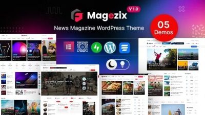 Magezix v.1.0.4 Newspaper & Magazine WordPress Theme