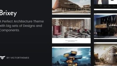 Brixey v.1.9.0 – Responsive Architecture WordPress Theme