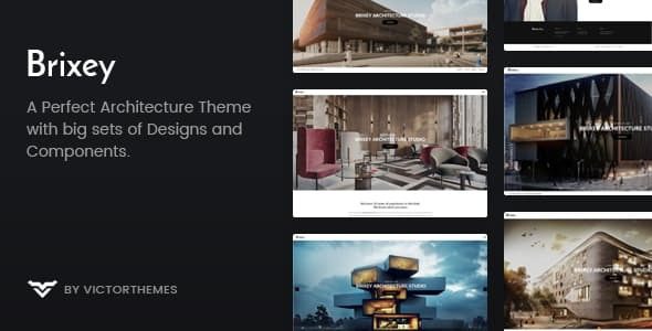 Brixey v.1.9.0 – Responsive Architecture WordPress Theme