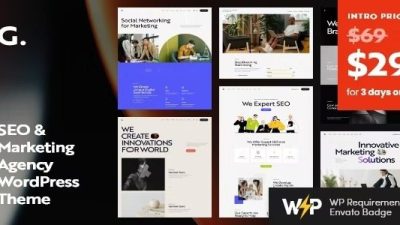 Granola v.1.0 – SEO & Marketing Agency WordPress Theme