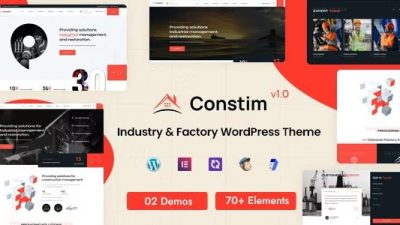 Constim v1.0.1 – Industry & Factory WordPress Theme