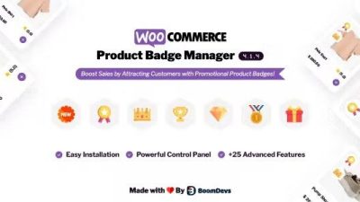 WooCommerce Product Badge Manager Nulled boomdevs Free Download