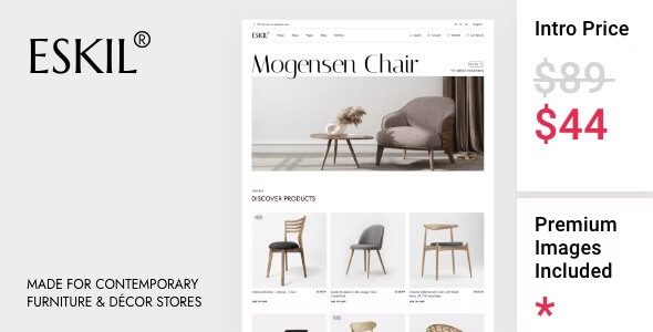 Eskil v1.1 Furniture Store Theme